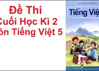 đề thi tiếng việt lớp 5 cuối học kì 2-2
