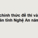 đề thi tuyển sinh lớp 10 môn toán nghệ an 9