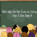 bộ đề ôn tập hè lớp 3 lên lớp 4