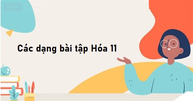 các dạng bài tập hoá 11-1