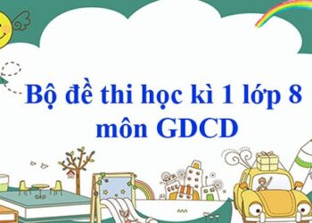 đề kiểm tra 1 tiết gdcd 8 học kì 1