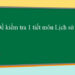 đề kiểm tra 1 tiết môn Lịch sử lớp 7