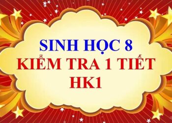đề kiểm tra 1 tiết sinh học 8 hk1
