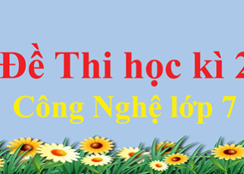 đề kiểm tra công nghệ 7 học kì 2-1
