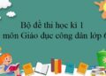 đề kiểm tra gdcd 6 học kì 2