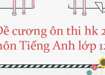Đề kiểm tra Tiếng Anh lớp 12 học kì 2