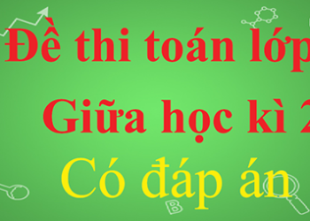 đề thi toán học kì 2 lớp 8-13