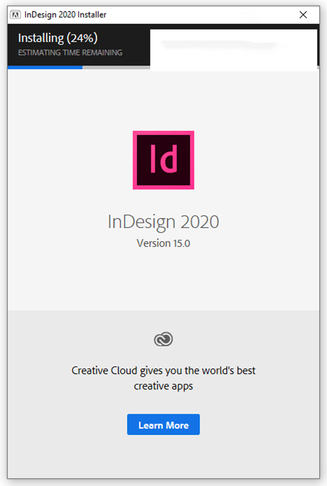 cài đặt Adobe Indesign CC 2020 3