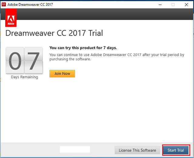 hướng dẫn cài đặt dreamweaver cc 2017 3