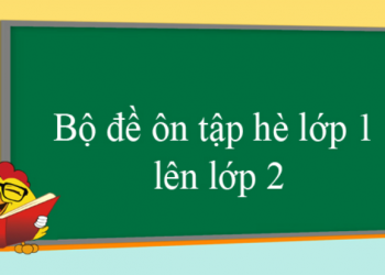 Tham khảo bộ đề ôn tập hè lớp 1 lên 2 chi tiết mới nhất