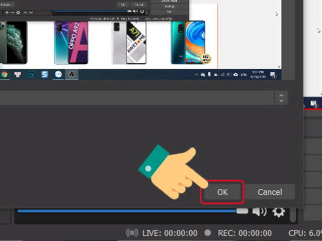 Cách live stream trên facebook bằng OBS 4