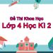 Đề thi khoa học lớp 4 học kỳ 2